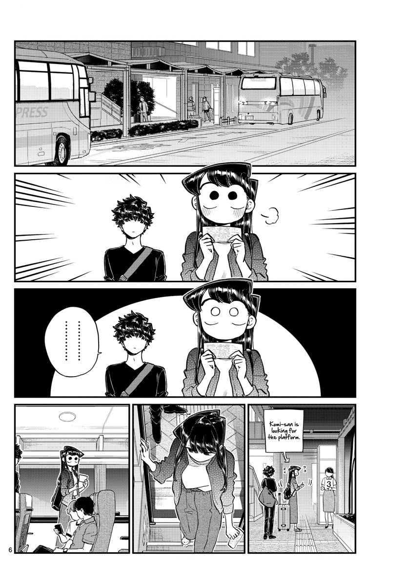 Komi-San Wa Komyushou Desu - Vol.13 Chapter 183: Express Bus