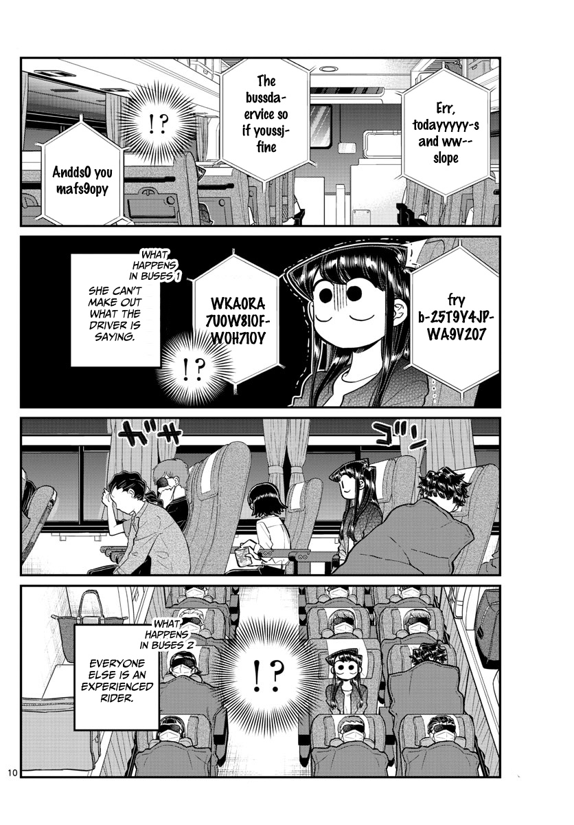 Komi-San Wa Komyushou Desu - Vol.13 Chapter 183: Express Bus