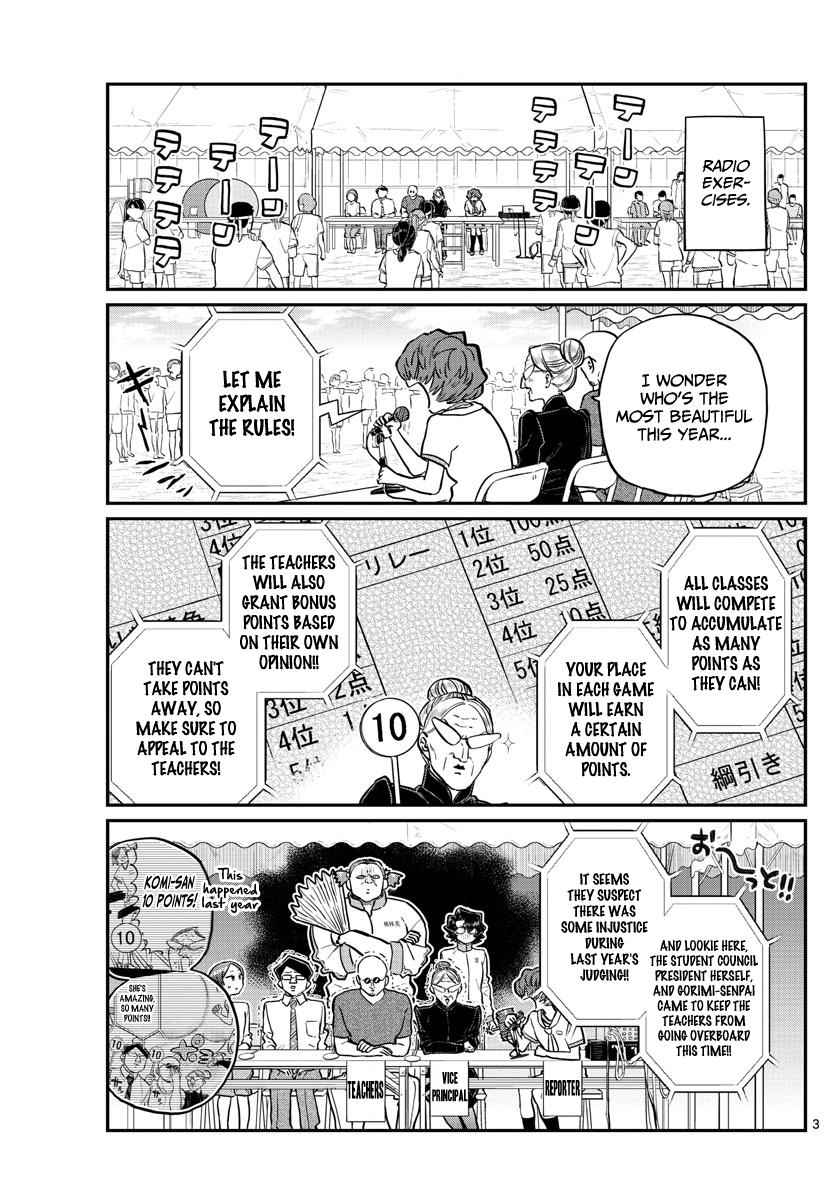 Komi-San Wa Komyushou Desu - Chapter 208: Second Year Sports Festival