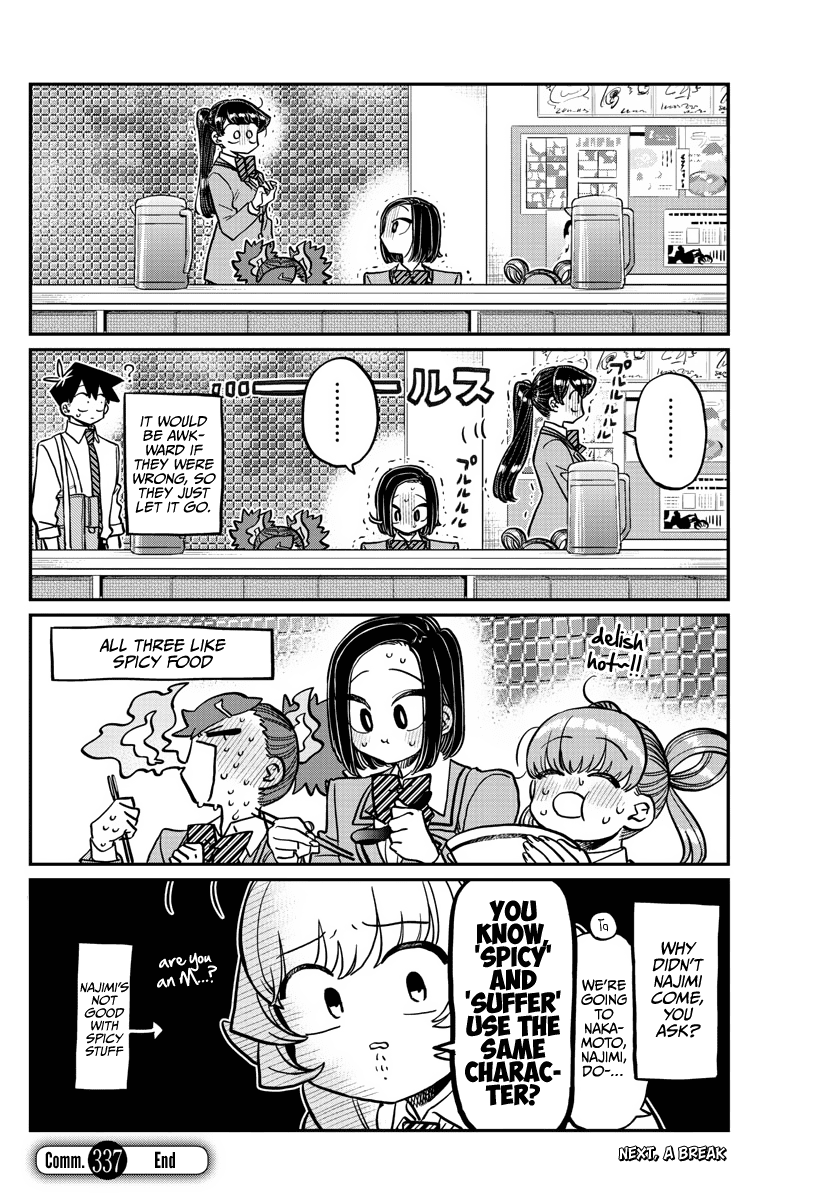 Komi-San Wa Komyushou Desu - Chapter 337: Siberian Tanmen Nakamoto