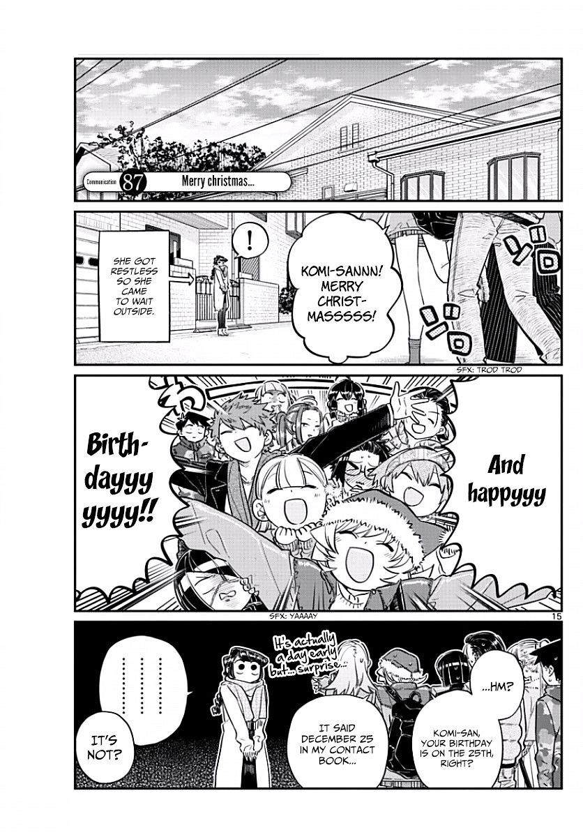 Komi-San Wa Komyushou Desu - Vol.7 Chapter 87: Merry Christmas...