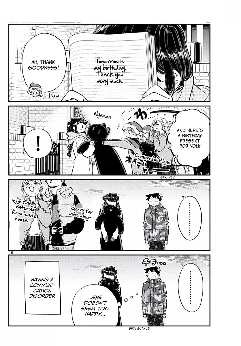 Komi-San Wa Komyushou Desu - Vol.7 Chapter 87: Merry Christmas...