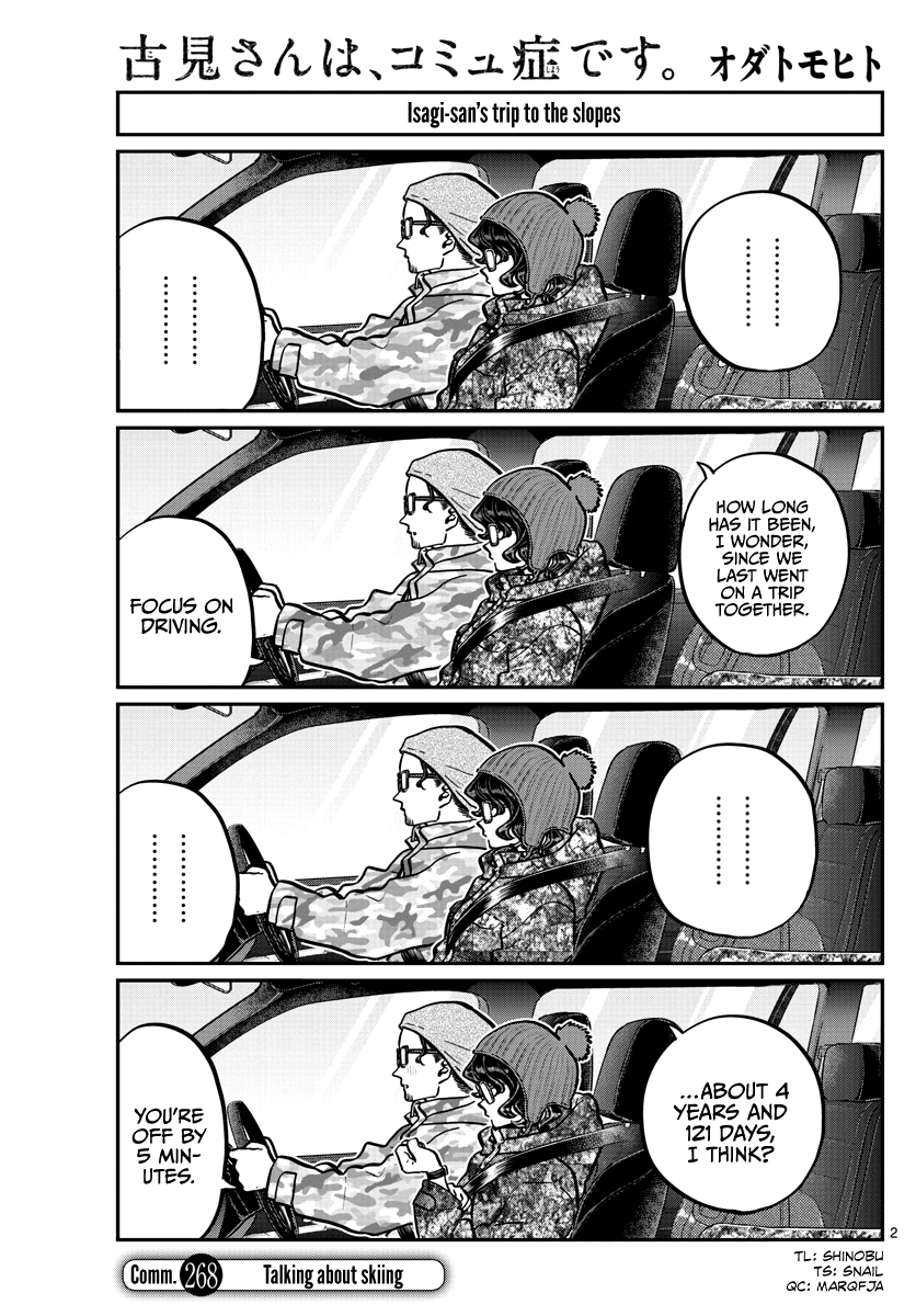 Komi-San Wa Komyushou Desu - Chapter 268: Talking About Skiing