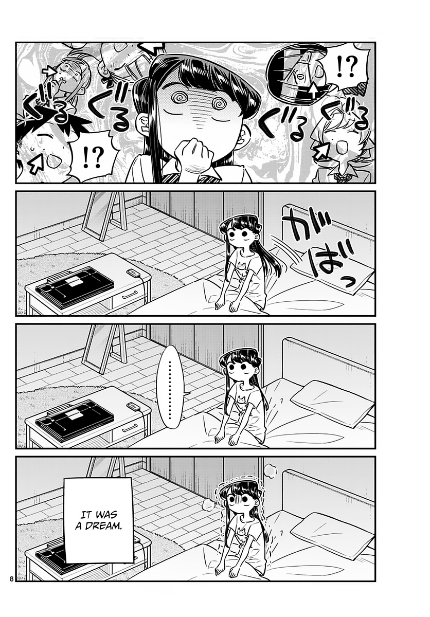 Komi-San Wa Komyushou Desu - Vol.4 Chapter 52: There Is Something In Your Face...desu