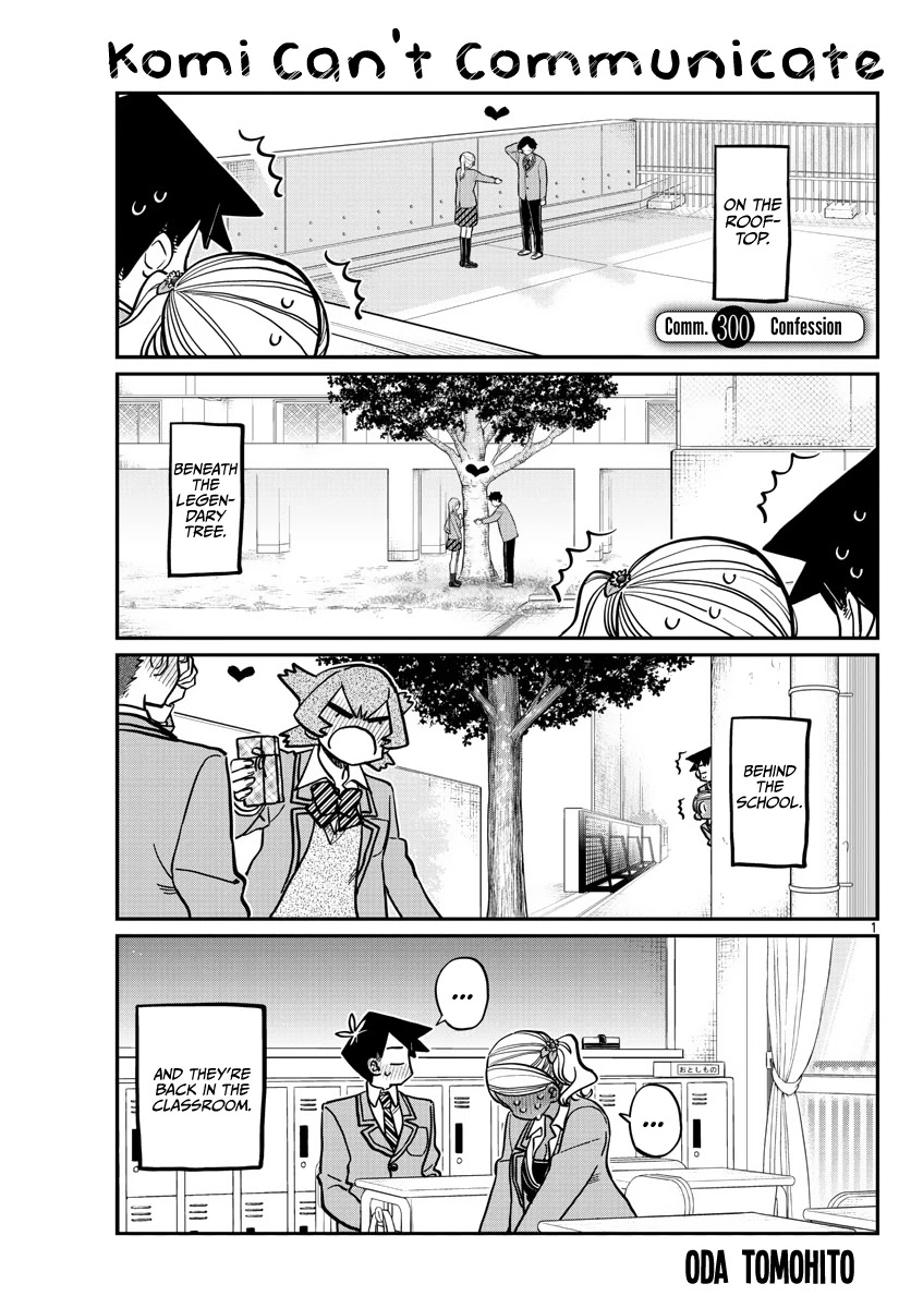 Komi-San Wa Komyushou Desu - Chapter 300: Confession