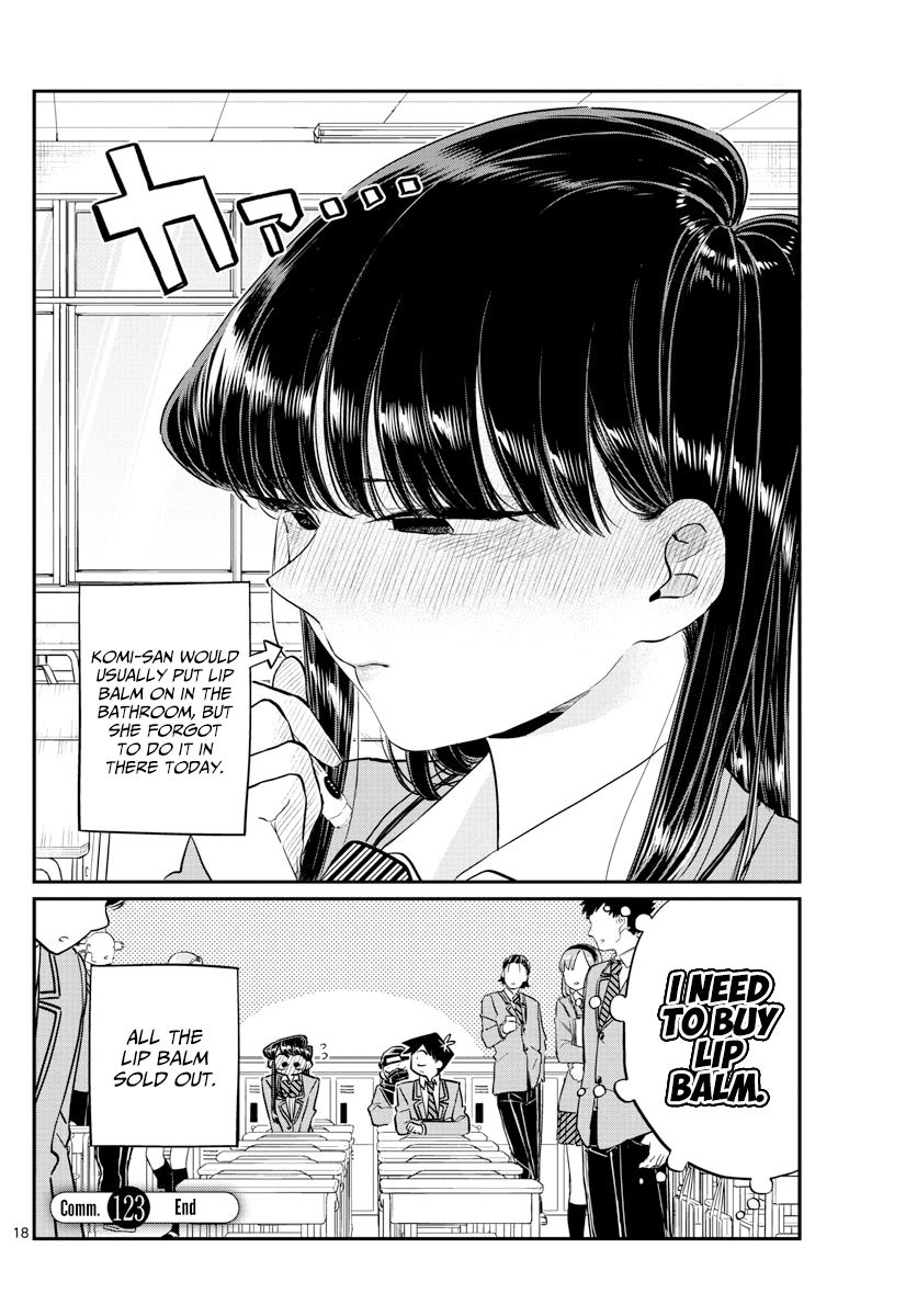 Komi-San Wa Komyushou Desu - Vol.9 Chapter 123: Lip Balm