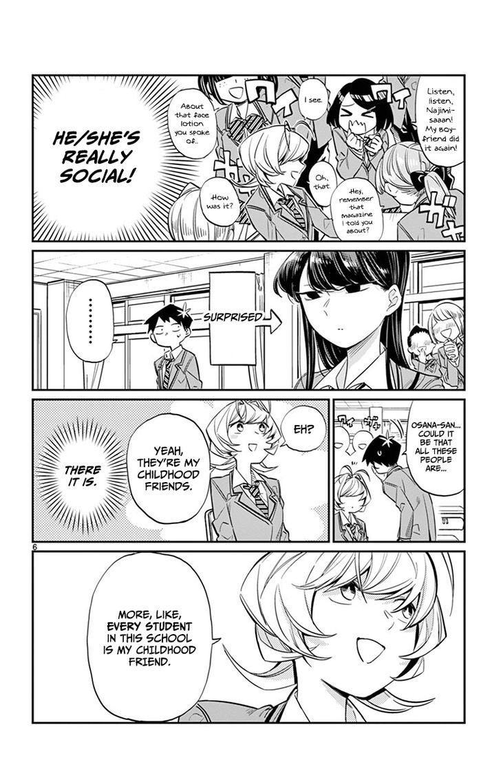 Komi-San Wa Komyushou Desu - Vol.1 Chapter 9: Childhood Friend