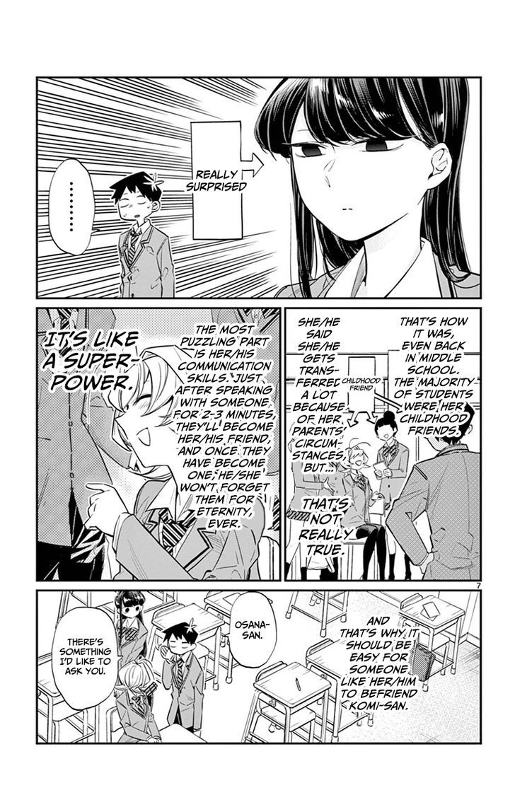 Komi-San Wa Komyushou Desu - Vol.1 Chapter 9: Childhood Friend