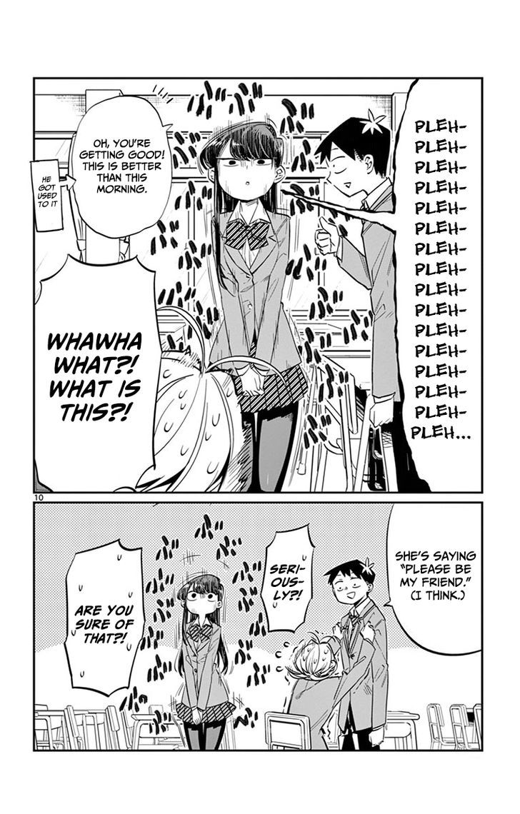 Komi-San Wa Komyushou Desu - Vol.1 Chapter 9: Childhood Friend