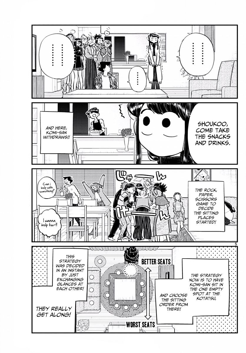 Komi-San Wa Komyushou Desu - Vol.7 Chapter 97: Place To Sit