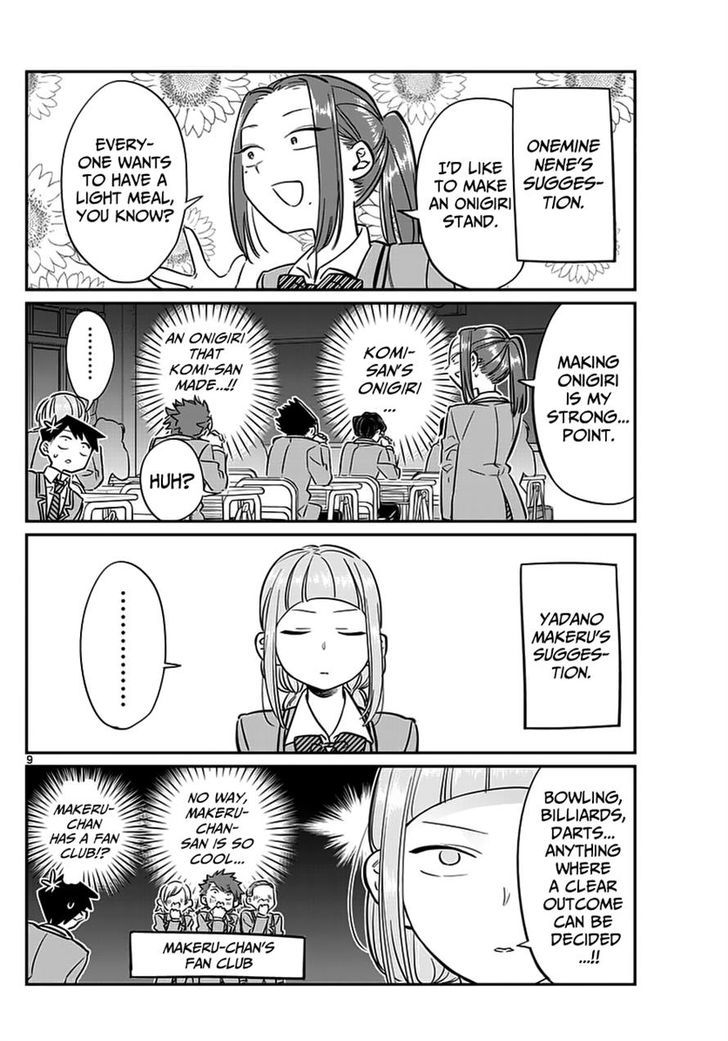 Komi-San Wa Komyushou Desu - Vol.5 Chapter 62: Programa Do Festival Cultural