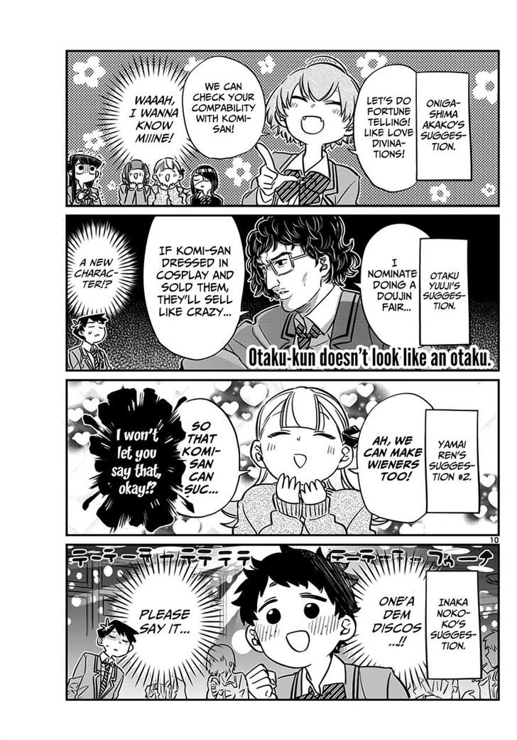 Komi-San Wa Komyushou Desu - Vol.5 Chapter 62: Programa Do Festival Cultural