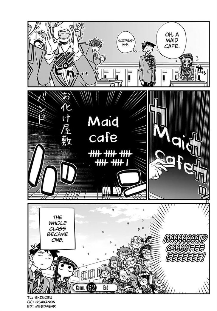 Komi-San Wa Komyushou Desu - Vol.5 Chapter 62: Programa Do Festival Cultural