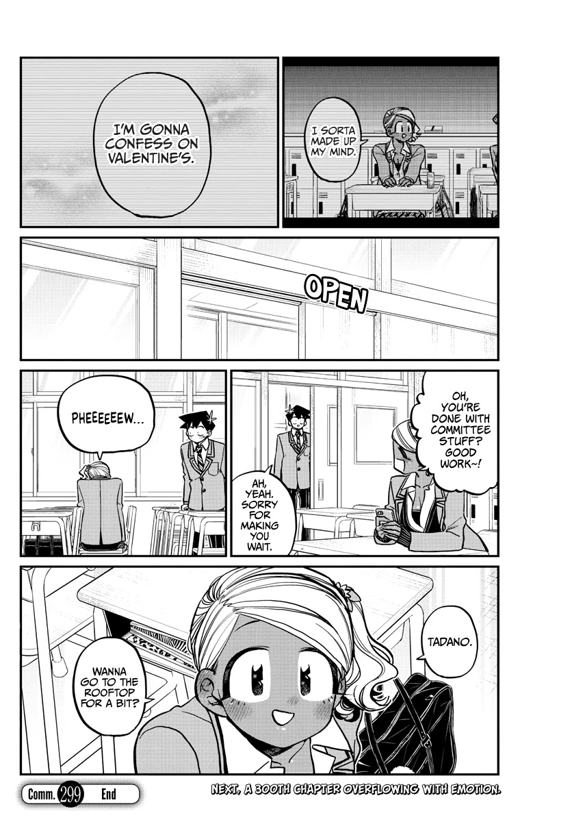 Komi-San Wa Komyushou Desu - Chapter 299: Valentine's Day, Second Year Edition