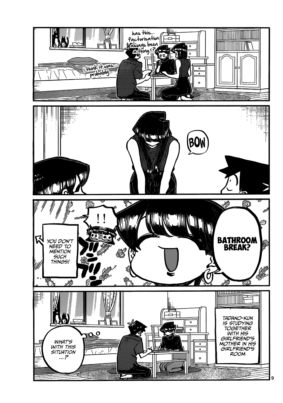 Komi-San Wa Komyushou Desu - Chapter 373: Studying At Home