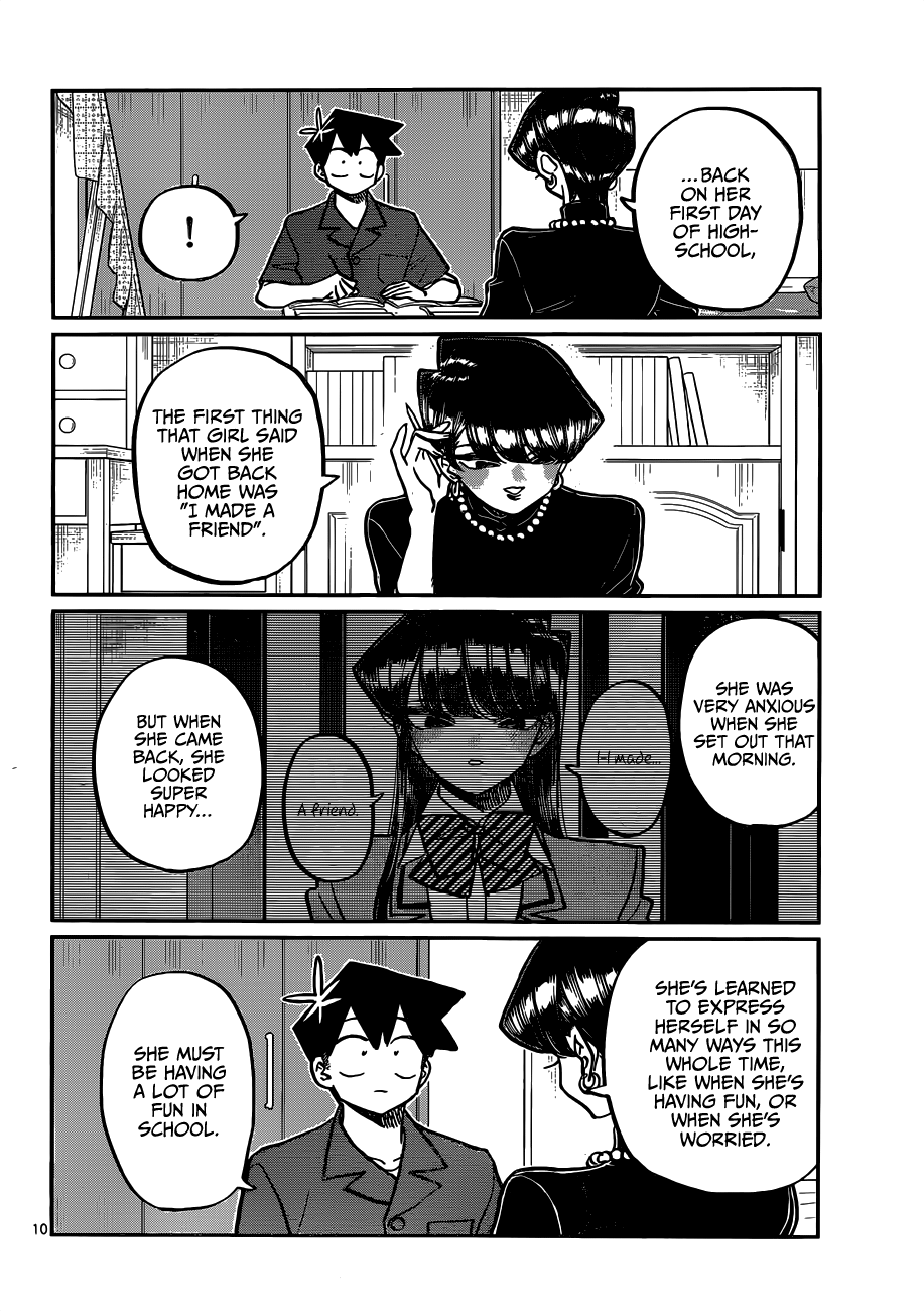 Komi-San Wa Komyushou Desu - Chapter 373: Studying At Home