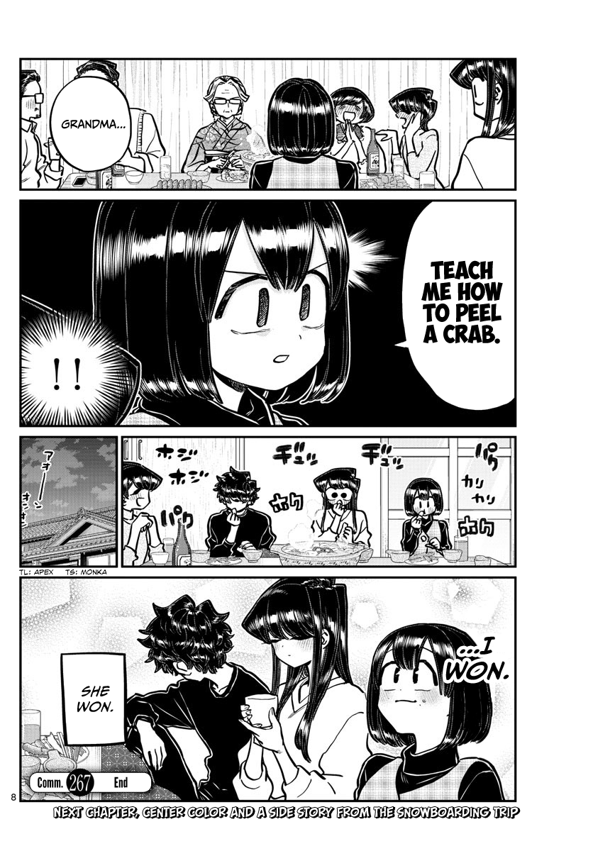 Komi-San Wa Komyushou Desu - Chapter 267: Crab