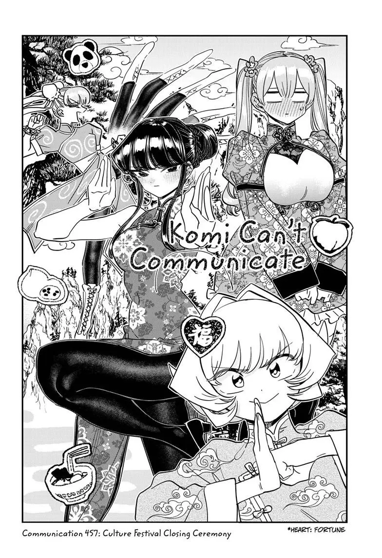 Komi-San Wa Komyushou Desu - Chapter 457