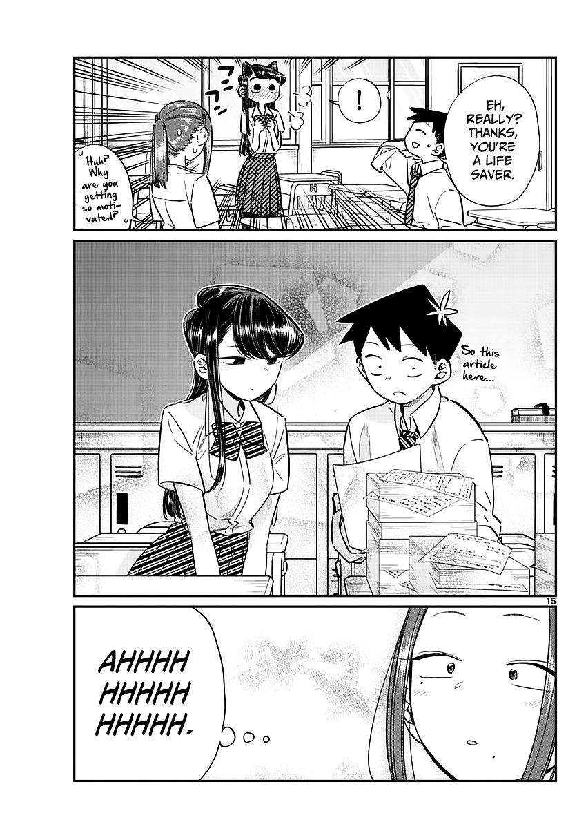 Komi-San Wa Komyushou Desu - Vol.5 Chapter 58: A Bit Of An Unpleasant Feeling