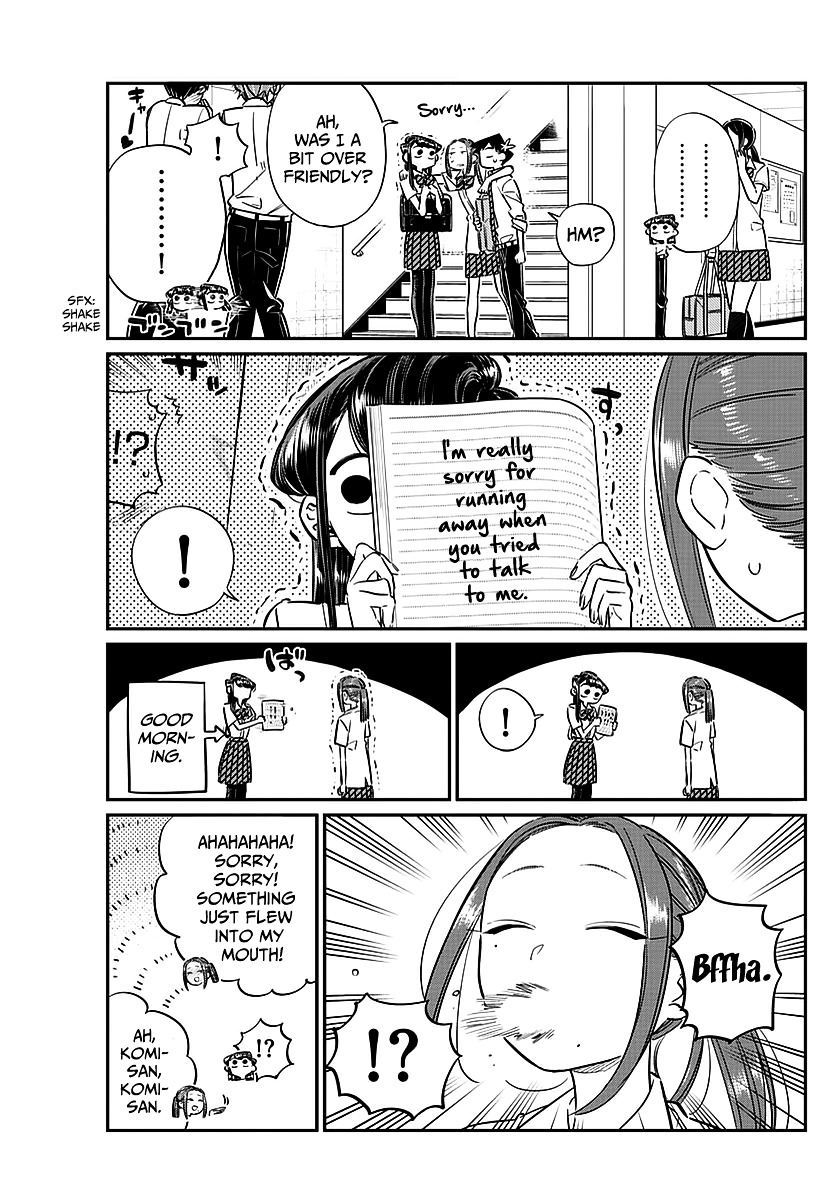 Komi-San Wa Komyushou Desu - Vol.5 Chapter 58: A Bit Of An Unpleasant Feeling