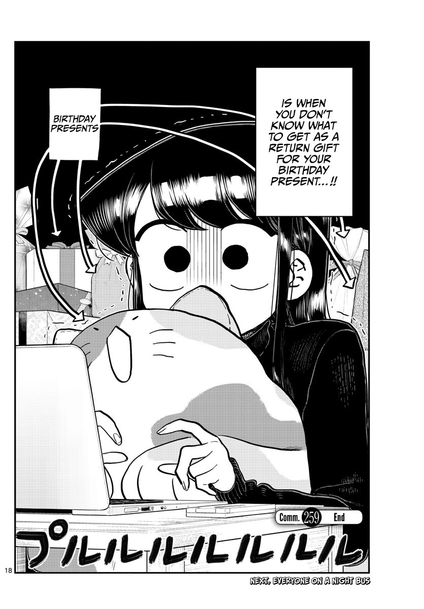 Komi-San Wa Komyushou Desu - Chapter 259: Return Gifts