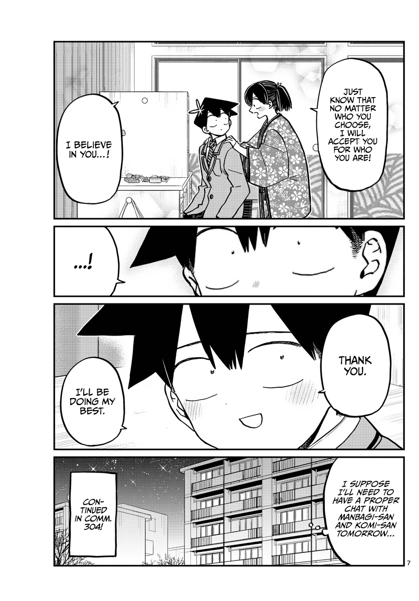 Komi-San Wa Komyushou Desu - Chapter 307: Post-Confession