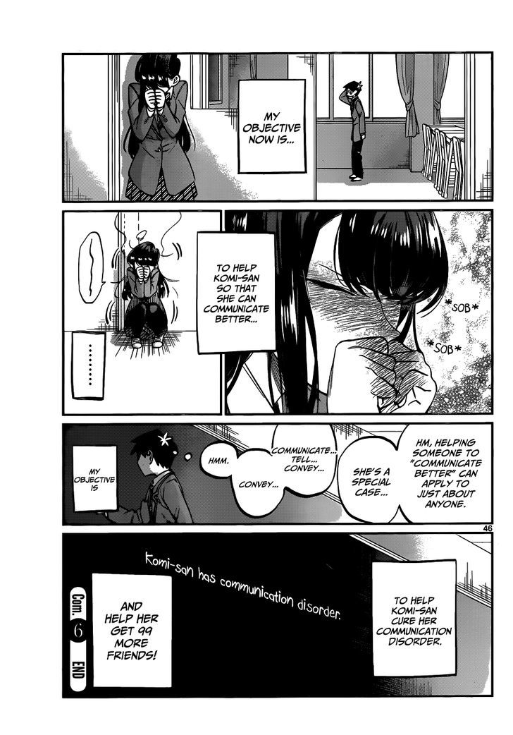 Komi-San Wa Komyushou Desu - Vol.1 Chapter 6: I Want To Apologize