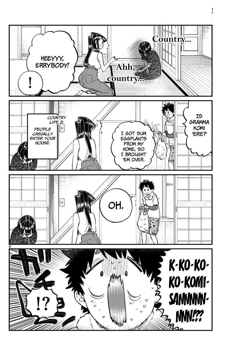 Komi-San Wa Komyushou Desu - Vol.13 Chapter 184: Playing In The Country