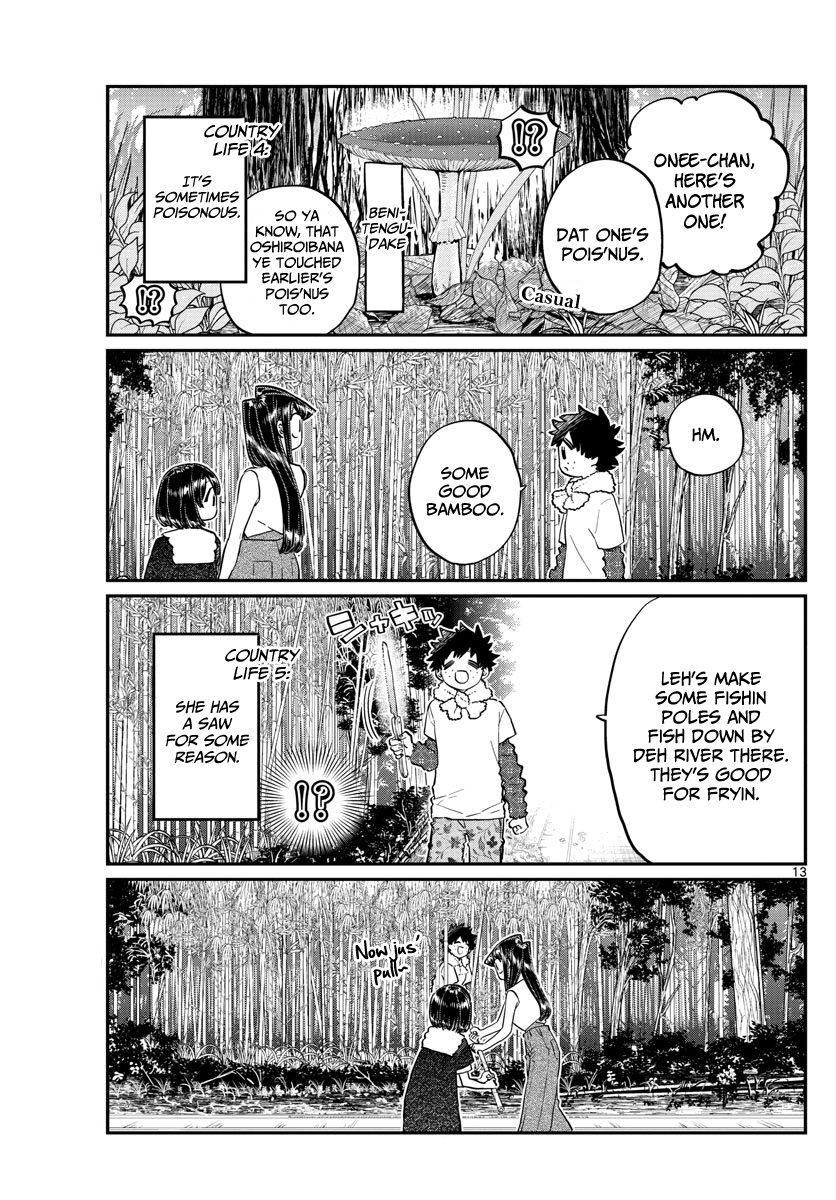 Komi-San Wa Komyushou Desu - Vol.13 Chapter 184: Playing In The Country