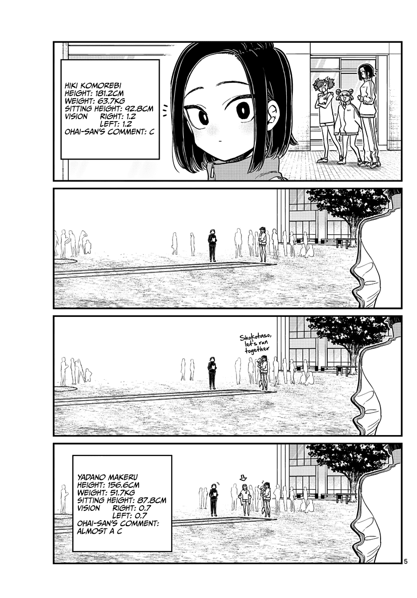 Komi-San Wa Komyushou Desu - Chapter 346: Third Year's Physical Measurements