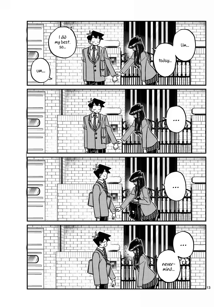 Komi-San Wa Komyushou Desu - Chapter 329: I Did Good. Yup