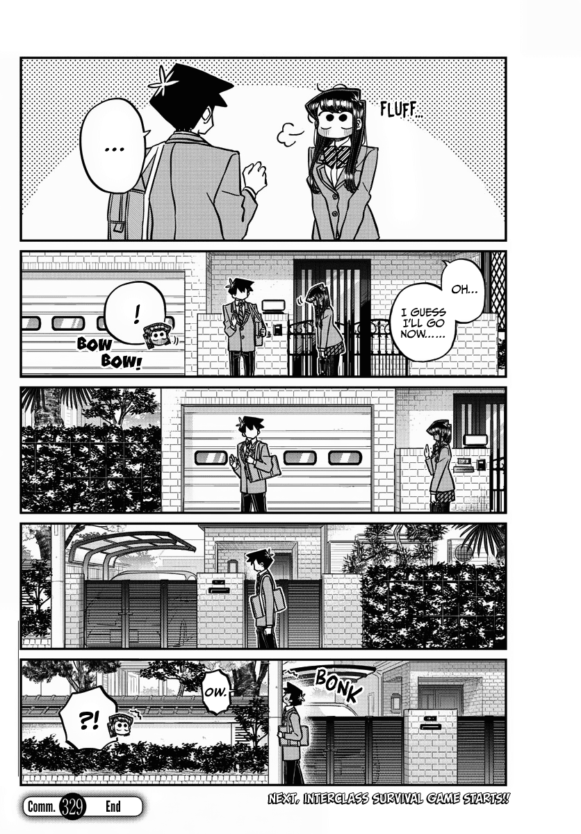 Komi-San Wa Komyushou Desu - Chapter 329: I Did Good. Yup