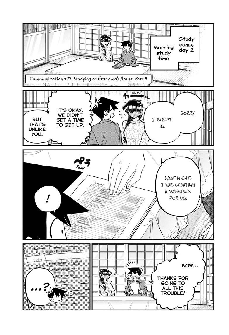 Komi-San Wa Komyushou Desu - Chapter 477