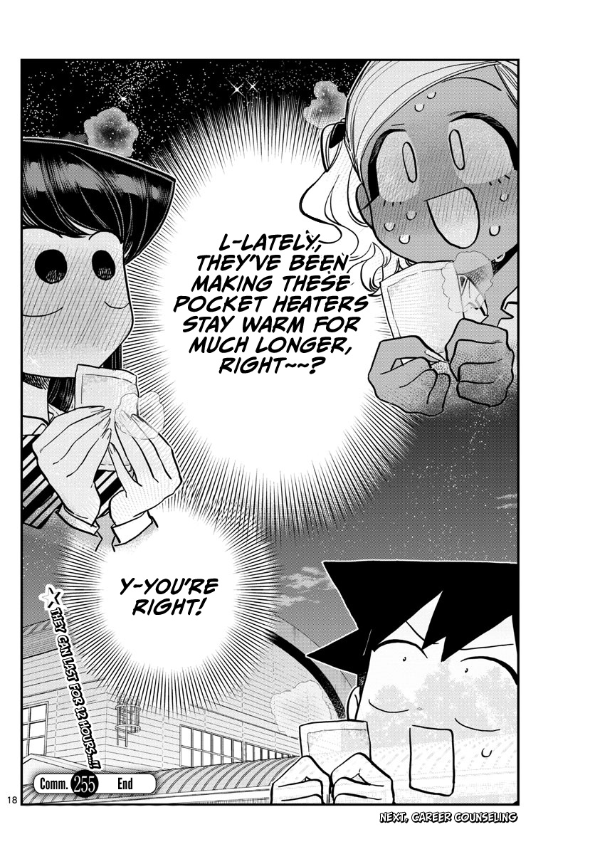 Komi-San Wa Komyushou Desu - Chapter 255: Pocket Heater