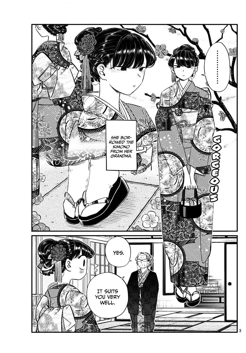 Komi-San Wa Komyushou Desu - Vol.7 Chapter 92: It's New Year's