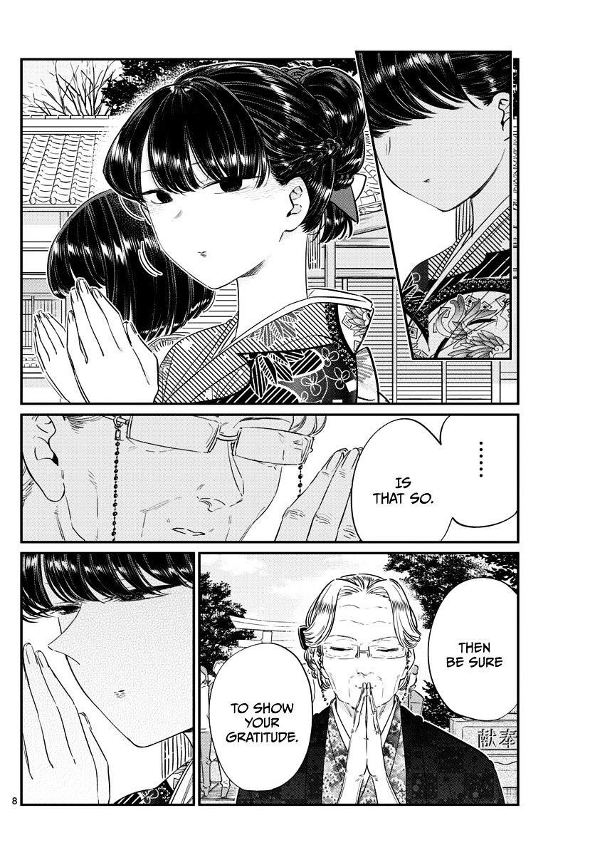 Komi-San Wa Komyushou Desu - Vol.7 Chapter 92: It's New Year's