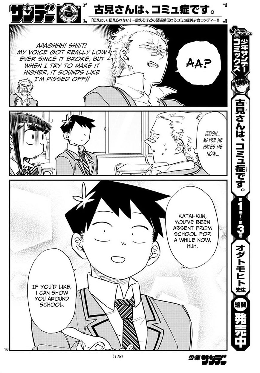 Komi-San Wa Komyushou Desu - Vol.6 Chapter 76: A Delinquent