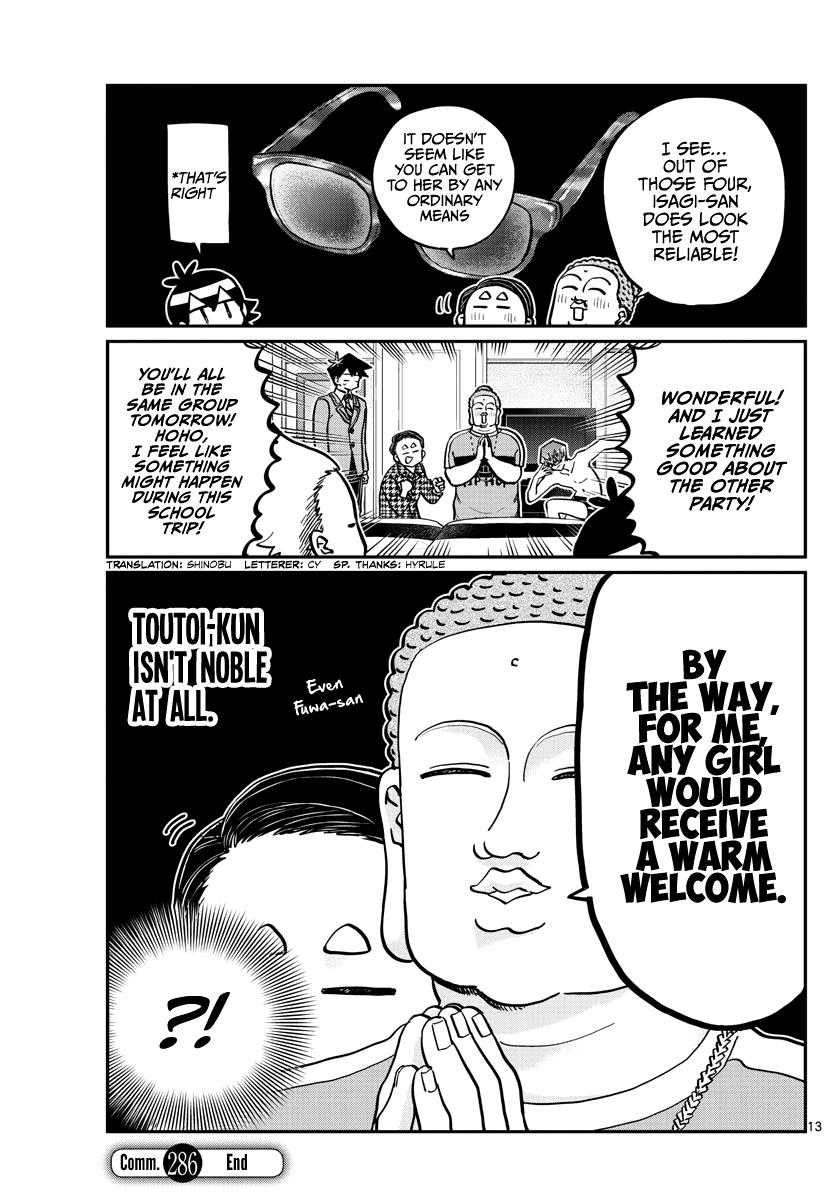 Komi-San Wa Komyushou Desu - Chapter 286: Boy's Room