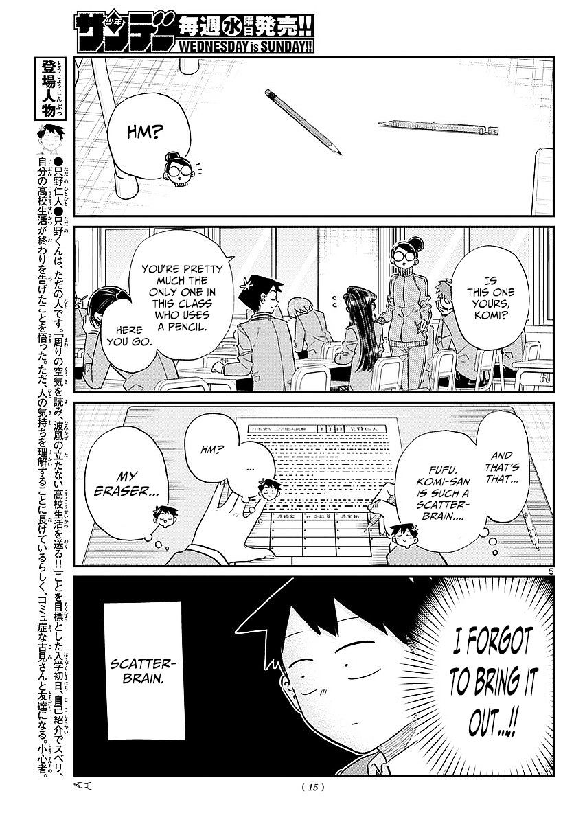 Komi-San Wa Komyushou Desu - Vol.6 Chapter 82: End Of Term Test