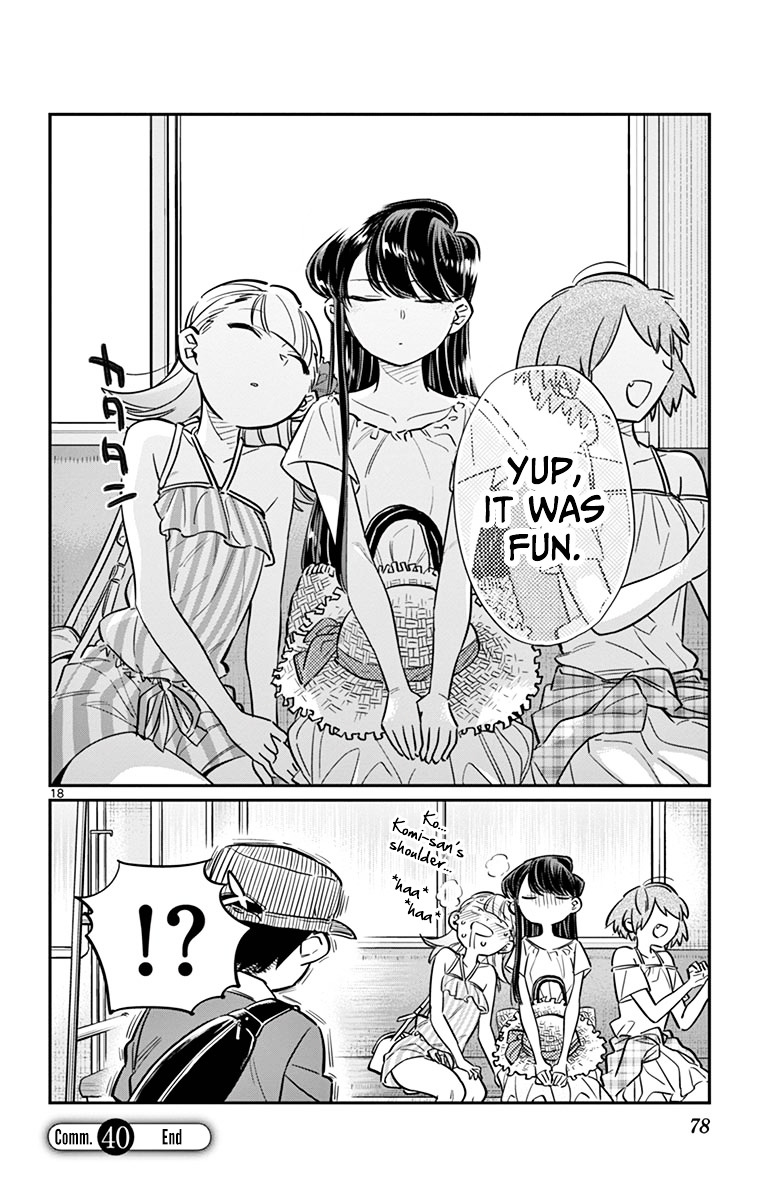 Komi-San Wa Komyushou Desu - Vol.3 Chapter 40: Just A Graze