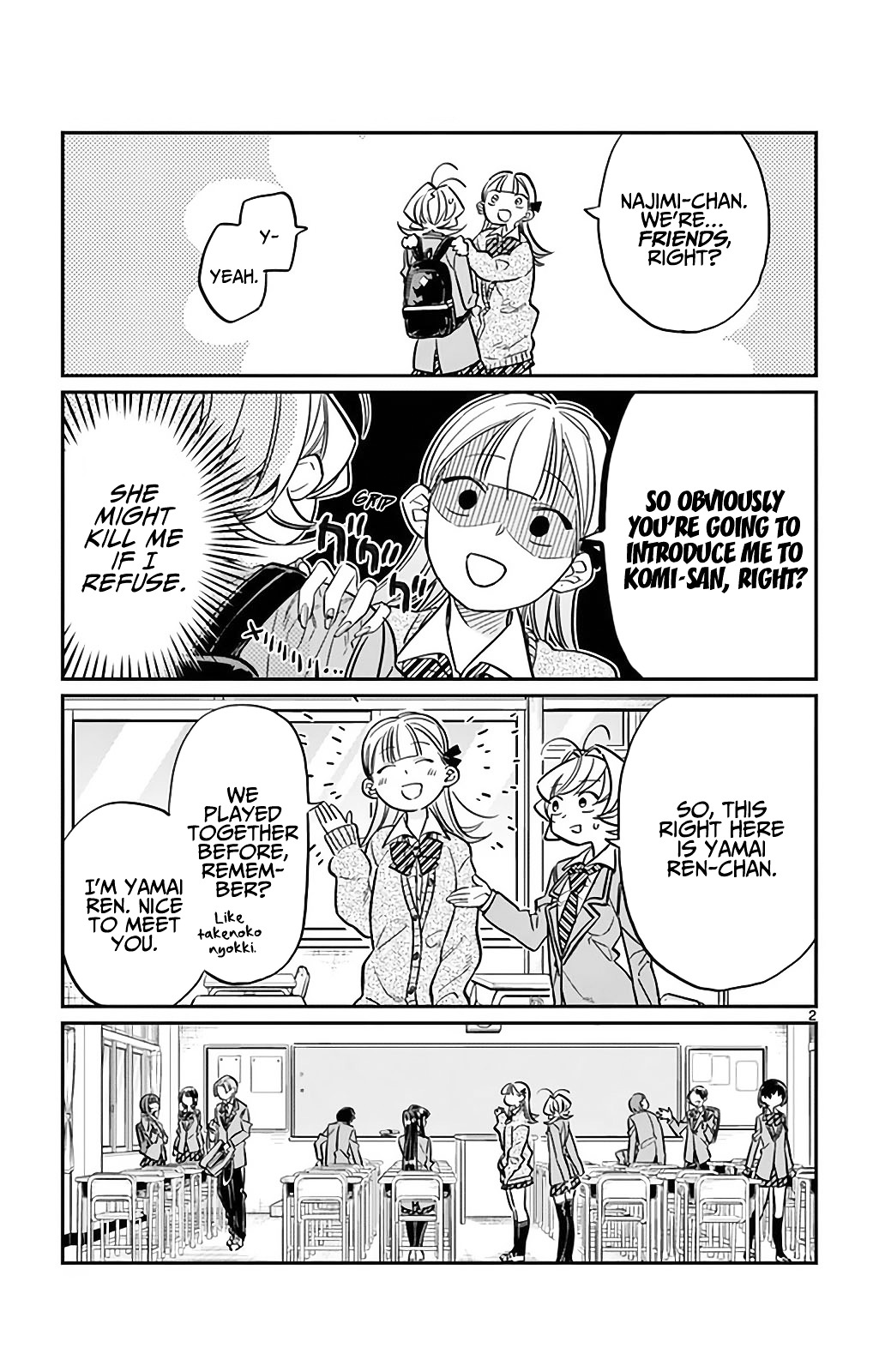 Komi-San Wa Komyushou Desu - Vol.2 Chapter 24: I'm Ren! 2