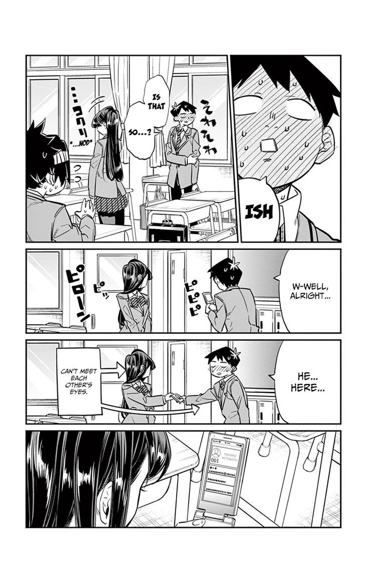 Komi-San Wa Komyushou Desu - Vol.1 Chapter 16: A Cellphone