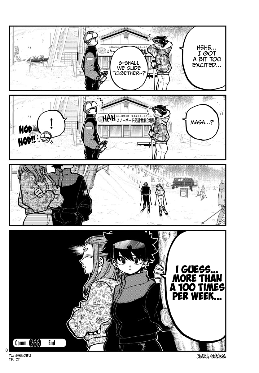 Komi-San Wa Komyushou Desu - Chapter 266: Dad And Mom Skiing