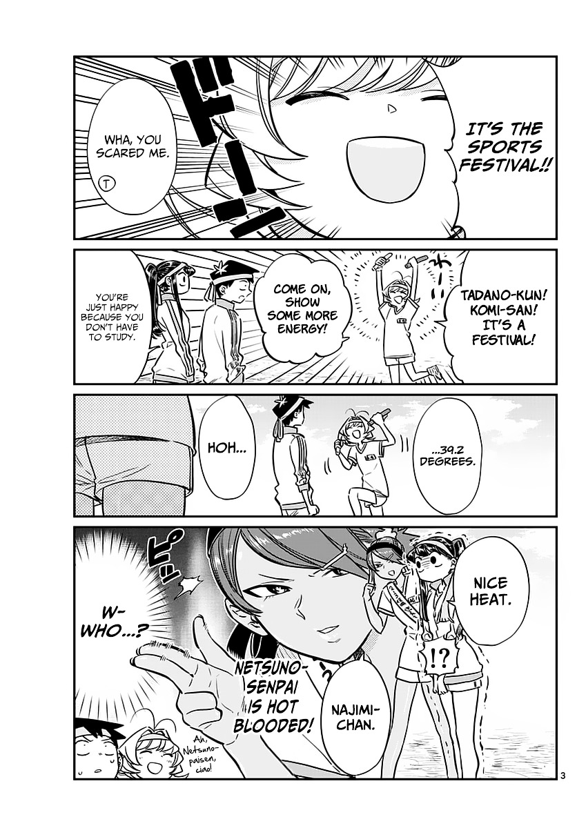 Komi-San Wa Komyushou Desu - Vol.4 Chapter 54: Sports Festival Part 1