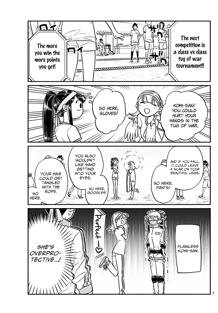 Komi-San Wa Komyushou Desu - Vol.4 Chapter 54: Sports Festival Part 1