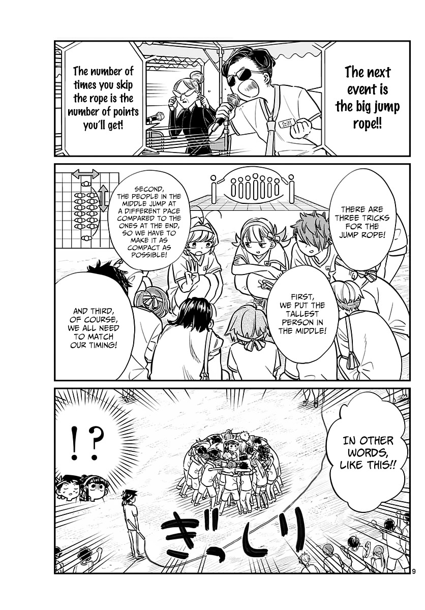 Komi-San Wa Komyushou Desu - Vol.4 Chapter 54: Sports Festival Part 1