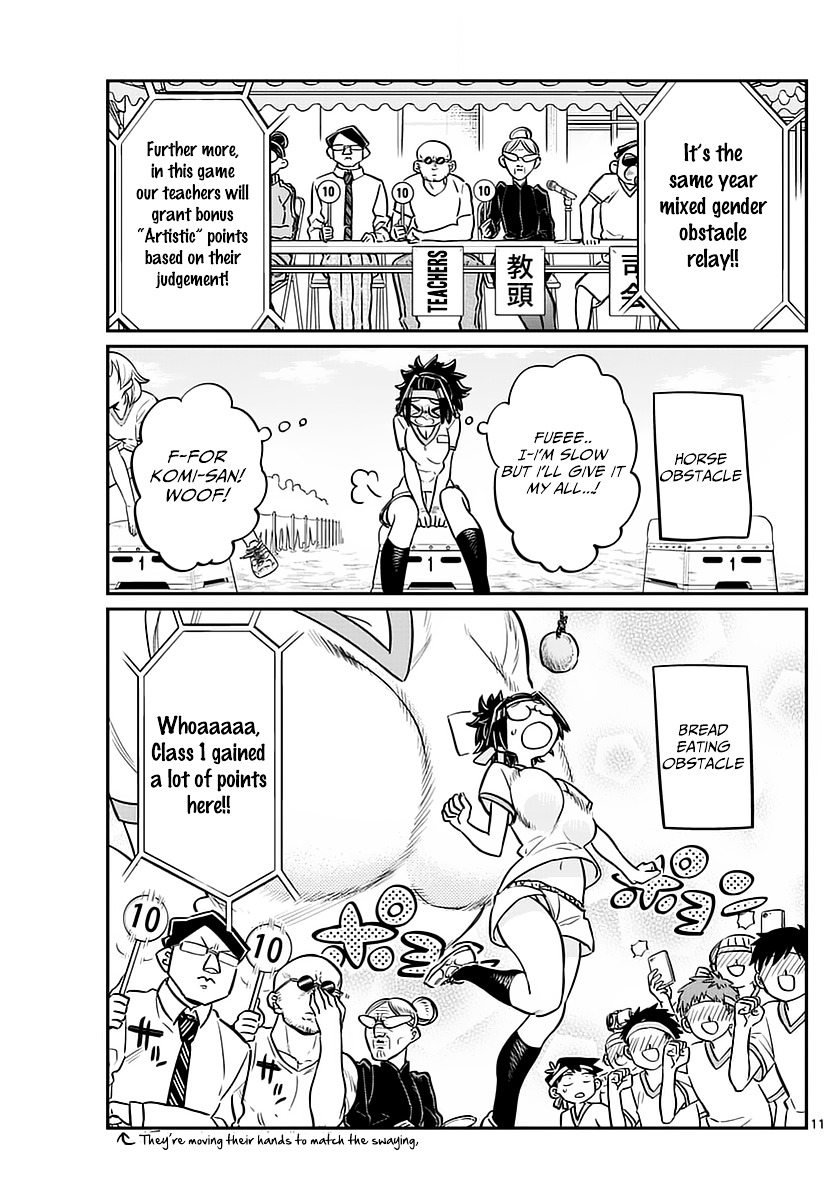 Komi-San Wa Komyushou Desu - Vol.4 Chapter 54: Sports Festival Part 1