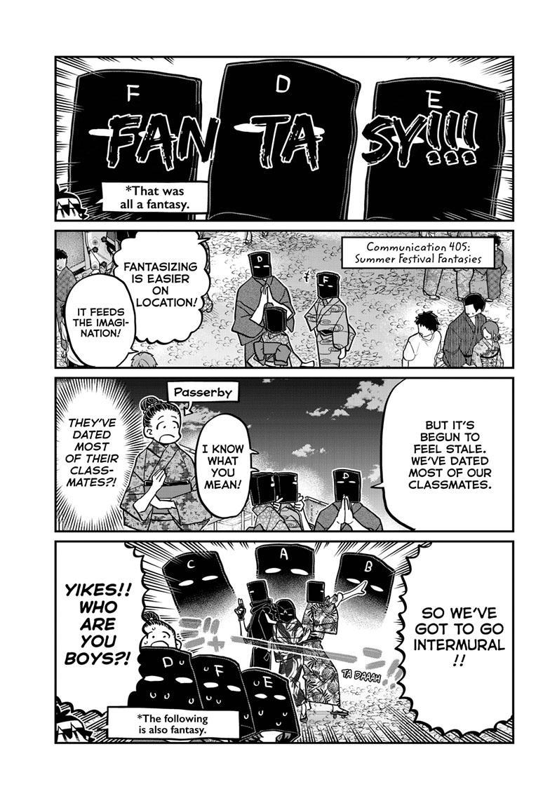 Komi-San Wa Komyushou Desu - Chapter 405