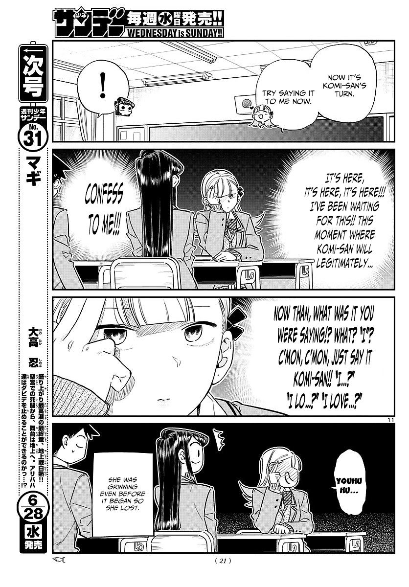 Komi-San Wa Komyushou Desu - Vol.6 Chapter 83: "I Love You" Game