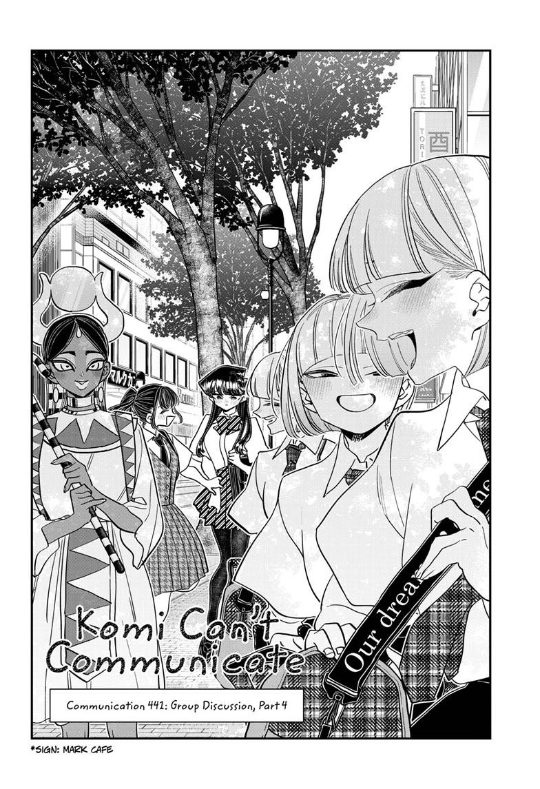 Komi-San Wa Komyushou Desu - Chapter 441